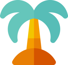 Palm Tree Silhouette Cutting Svg Files, Free Vectors File